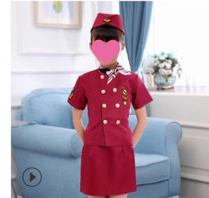 Disfraz <span class=keywords><strong>de</strong></span> Piloto para el Día del Niño, Uniforme <span class=keywords><strong>de</strong></span> Azafata, Disfraz <span class=keywords><strong>de</strong></span> Halloween, Carnaval, Cosplay para Niños y Niñas, Disfraz <span class=keywords><strong>de</strong></span> Capitán <span class=keywords><strong>de</strong></span> Avión para el Día <span class=keywords><strong>de</strong></span> las Profesiones - Product Image 4