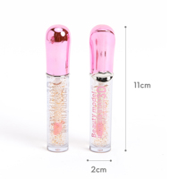 Nouveau Brillant à Lèvres Repulpant Maquillage 3D Hydratant Transparent 2024 pour Enfants et Filles, Base de Rouge à Lèvres