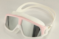 Lunettes de natation pour adultes à monture complète, matériau sain, vision large, populaires en gros