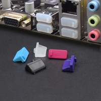 Connecteur en caoutchouc c ap, 5 pièces, prise de protection universelle pour ordinateur portable, PC, Anti-poussière, tête femelle, USB 3.0