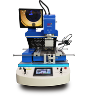 Station de retravaillage BGA 3-en-1 WDS-750 avec caméra latérale |   Alignement optique HD 500W et préchauffage IR |   Contrôle PLC pour la réparation de PCB ECU