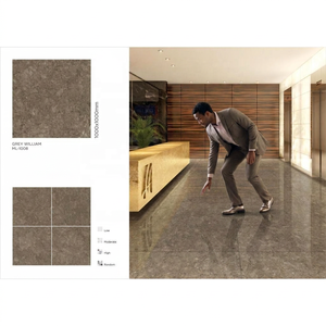 Vistaar Ivory Color 1000x1000mm Polished Glossy Glazed 100x100cm Porcelain Marble Tiles - Product Image 4