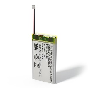 Factory <b>3.7V</b> 400Mah 350Mah Polymer Lithium Ion Rechargeable <b>Battery</b> 502535 552035 Model - Product Image 2