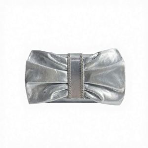 Nuevo Bolso de Mano a Rayas para Fiesta de Boda, Forma de Media Luna, PVC con Correa para el Hombro - Product Image 2