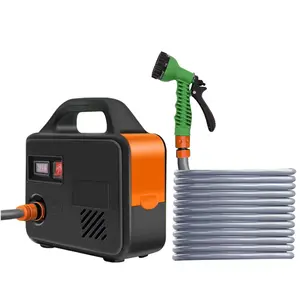 Pompe portative à piles au lithium 21v pompes à eau électriques rechargeables pression propre pour arrosage extérieur pompe à membrane - Product Image 1