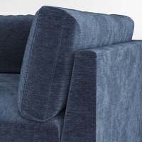Canapé d'angle sectionnel en tissu, design moderne et luxueux, assise profonde, pour salon, vente chaude en usine, inégalé
