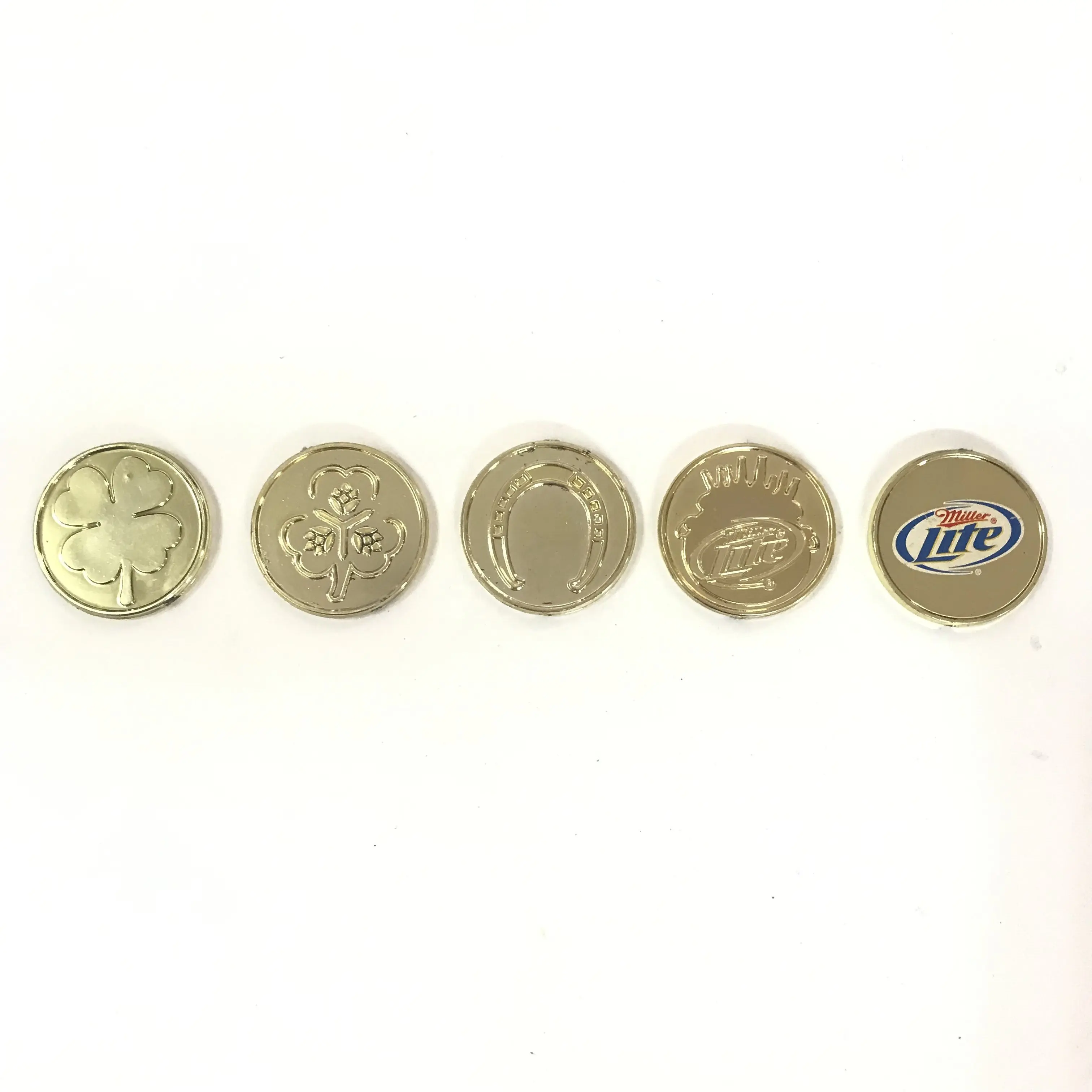 मार्डी ग्रास प्लास्टिक स्मारक सिक्का धातु सिक्का