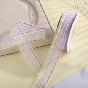 Ruban vibrant à déroulement rapide, réutilisable, pour la décoration de paniers-cadeaux de fêtes - Product Image 3