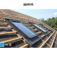 Ventana de Techo de Doble Acristalamiento Insonorizada y Resistente al Agua, de Aluminio, Personalizada y Directa de Fábrica WANJIA