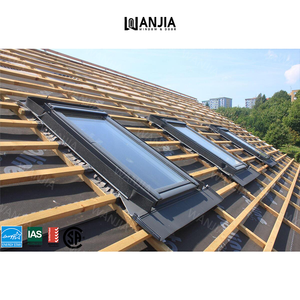 Wanjia Nhà Máy Trực Tiếp Tùy Chỉnh Cửa Sổ Kính Cách Âm Đôi Tráng Men Mái Cửa Sổ Nhôm Không Thấm Nước Skylight - Product Image 4