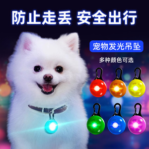 Rechargeable Led Pet <b>Light</b> Pendant Blue Waterproof Flashing <b>Dog</b> Walking <b>Light</b> Outdoor Lighting Supply - Product Image 2