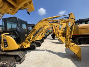 Mini pelle de 3 tonnes d'occasion Komatsu PC35mr PC30mr PC40mr PC50mr PC56 PC70 PC78 Mini pelle sur chenilles à prix compétitif - Product Image 3