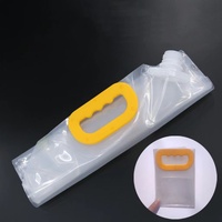 Plastique Pliable 1.5L 2.5L 3L 5L Clair Stand Up Portable Stockage Emballage Transporteur D'eau Conteneur Sac Avec Bec