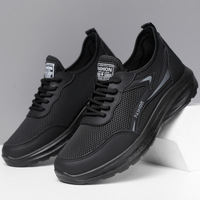 Chaussures de course ultra légères et respirantes pour hommes, baskets décontractées tendance à semelle souple et polyvalentes