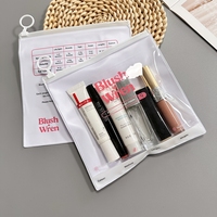 Sac d'emballage transparent en PVC personnalisé de luxe pour vêtements, pochette cosmétique transparente sur mesure, sac en plastique à fermeture éclair, sac à bijoux à fermeture éclair