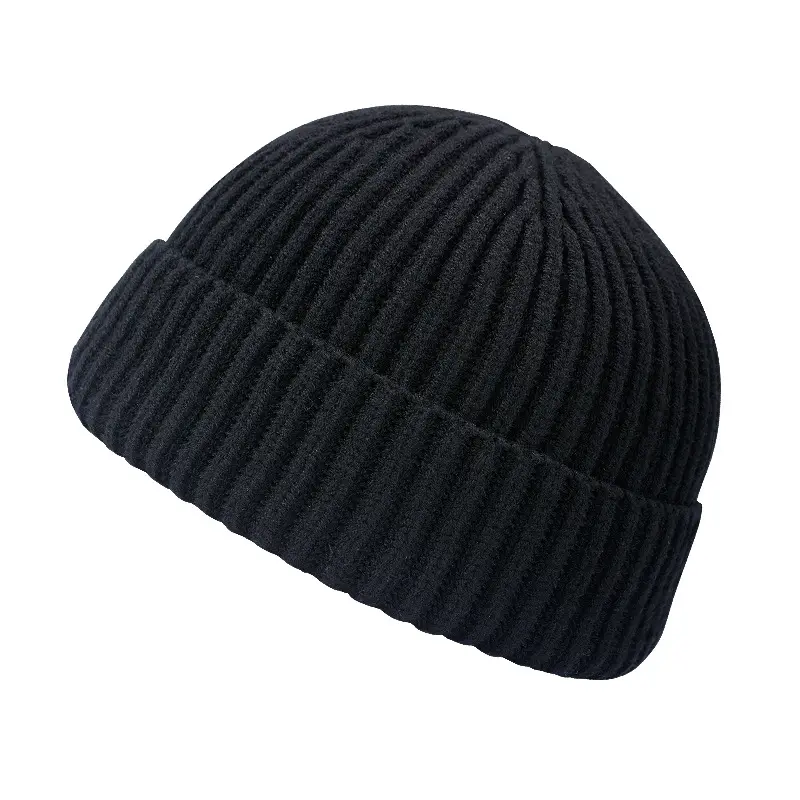 หมวกไหมพรมทรงฮิปฮอปสำหรับผู้ชายและผู้หญิง,หมวกทรงหลวมสไตล์ฮิพฮอพสำหรับใส่ให้ความอบอุ่นในฤดูหนาว
