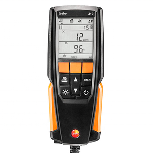 เครื่องวิเคราะห์ก๊าซไอเสียแบบพกพา Testo 310 เครื่องตรวจจับคุณภาพก๊าซ ทดสอบ O2 CO - Product Image 1