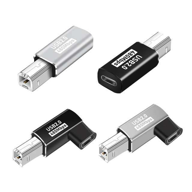 CABLETOLINK Type-C USB 2.0 B MIDI Connect Mobile Phone Piano Computer Music Sync Transmission Connector for Printer