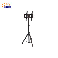 Hauteur Réglable Led Lcd Plasma TV Chariot Support Montage Au Sol En Métal Universel TV Chariots