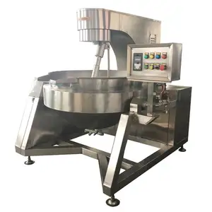 Chaleira agitadora planetária Wok para cozinhar automática, chaleira misturadora planetária para cozinhar, vapor, gás, aquecimento eletromagnético