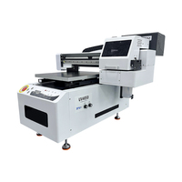 Mesin Cetak UV Flatbed PrintVision 40*50cm untuk Kayu, Kaca, Logam, Cangkir Silinder Putar, Printer UV DTF