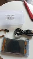 Layar Sentuh 3.5'' 320x480 Papan Pengembangan ESP32 Modul LCD TFT Driver ST7796U Sesuai RoHS Model 2024 untuk IoT