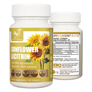 Kualitas tinggi bunga matahari lesitin gel lunak grosir memberikan kaya nutrisi meningkatkan metabolisme dukungan kesehatan hati vaskular Kesehatan - Product Image 6