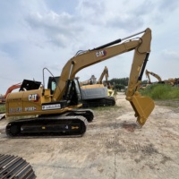 Excavadora de cadenas usada Caterpillar CAT313D2GC de 13 toneladas, alta eficiencia, bajo consumo de combustible, lista para enviar