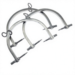 Pinzas de tracción para cráneo Gardner Wells, de acero en forma de U, manuales, con certificación CE, instrumento ortopédico, instrumentos quirúrgicos veterinarios - Product Image 3