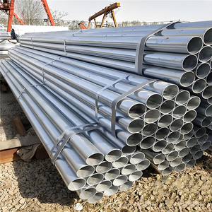 Nhà máy tốt nhất cung cấp Q235 1.0345 nhúng nóng ống thép mạ kẽm 48.3mm API 5L cắt JIS chứng nhận erw bs1139 en39 tiêu chuẩn - Product Image 3