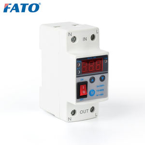 <span class=keywords><strong>Fata</strong></span>-estabilizador de pantalla Digital Led con interruptor, Protector de sobrecorriente, carril DIN, autoreinicio - Product Image 3