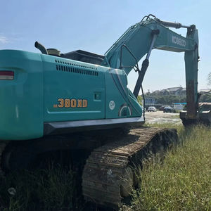 Excavatrice minière d'occasion Kobelco Sk380D/Sk380-8/Sk380XD-10, 38 tonnes, haute résistance, durabilité, moteur, boîte de vitesses, PLC, pompe, roulement, moteur - Product Image 1