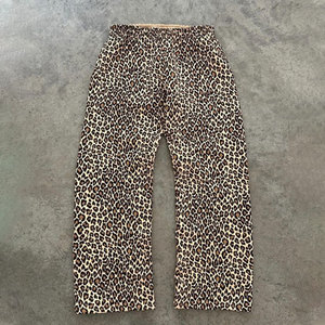 All Over Cheetah Leopard Print Thick Soft Cotton 100 Percent Hoodie Custom Mock up 500 Gsm Premium Oversized Pullover Hoodie - Product Image 6