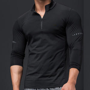 <span class=keywords><strong>T</strong></span>-<span class=keywords><strong>Shirt</strong></span> da Allenamento ad Asciugatura Rapida Personalizzata all'Ingrosso, Abbigliamento Sportivo Maschile per Palestra, Yoga e Ciclismo - Product Image 2