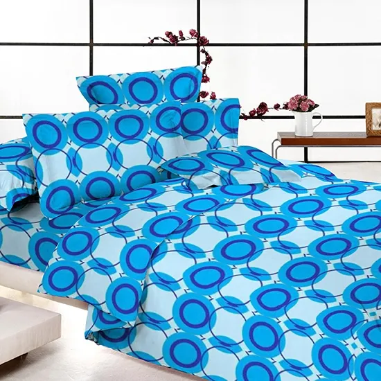 Conception personnalisée imprimé dispersé couvre-lit couvre-lit tissu pour textile à la maison