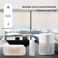 Persiana Enrollable Motorizada con Batería de Litio, Inteligente, para Oficina y Hotel, Protección Solar, Ignífuga, Impermeable, de Fábrica OEM