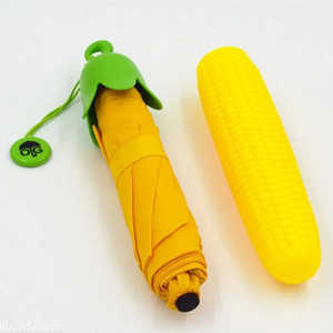 Parapluie en forme de légume avec protection UV, idéal pour l'extérieur, parapluie amusant en forme de fruit et de légume, parapluie personnalisé avec logo - Product Image 3