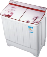 Lave-linge et sèche-linge à double cuve, lave-linge à chargement par le haut, grande capacité, semi-automatique, facile à nettoyer, pour usage domestique