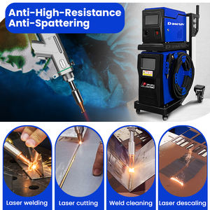 DOMAINLASER Soldador Láser de Mano Limpiador Cortador Industrial Soldador Láser Refrigerado por Aire para Metal - Product Image 2