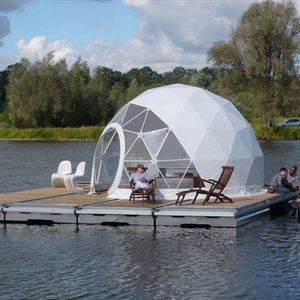 Lienzo de alta calidad al aire libre camping <span class=keywords><strong>tienda</strong></span> de campaña iglú cúpula geodésica casa carpa para eventos de fiesta - Product Image 3