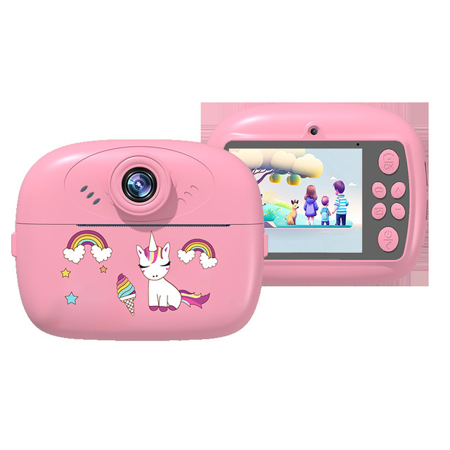 High Quality Digital Children Camera Photo Print Digital Camera Gifts Toys HD Thermal Instant Print Kid Camera