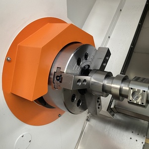 Токарный станок с ЧПУ TCK50, горизонтальный, с плоской станиной, цифровой, для обработки металла, высококачественный, автоматический - Product Image 5