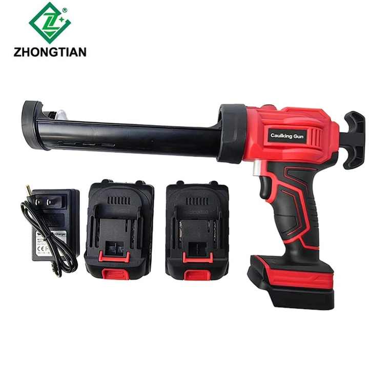 Cordless Caulking Gun 4 Adjustable Speed Electric Caulk Adhesive Gun With 2000ma Li Ion Battery Silicone Gun For Filling Sealing Easy To Use - View #6