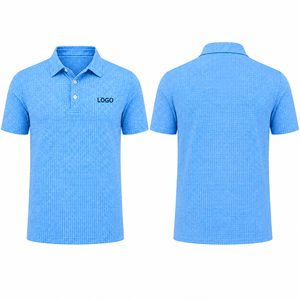 Polo de Golf a Rayas Personalizado Premium para Hombre, Ropa Corporativa de Marca Privada con Tecnología de Absorción de Humedad, OEM - Product Image 4