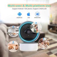 2 3 4 5MP 1080P Tuya WiFi IP Camera WiFi Intérieur Home Security Camera Video Surveillance Fonctionne avec TUYA Smart Life Smartlife App