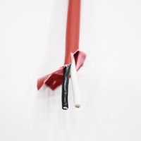 Câble électrique en cuivre isolé en PVC (polyvinylechlorure) de haute qualité, câble en nylon à brin unique