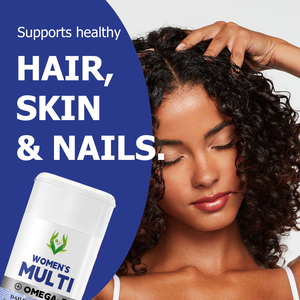 Gélules d'Oméga 3 OEM ODM pour le soutien du système immunitaire, des cheveux, de la peau et des ongles, favorisant la santé du cerveau, contenant de la vitamine B12 et de la vitamine C - Product Image 5