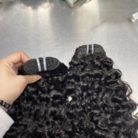 Proveedor Destacado: Cabello Humano Virgen 100% Súper Doble Trama, Paquetes de Cabello Humano Rizado Birmano de Color Natural, Completo de Raíz a Punta