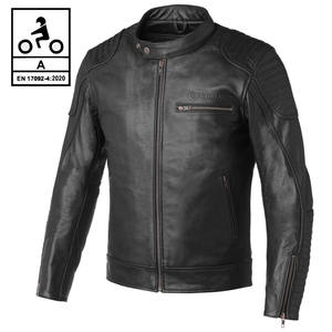 Carbide GUARDIAN BUFF CE Certified Chaqueta de moto de cuero negro 5XL - Product Image 1