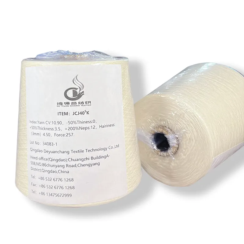 Stock Best Price High Quality cotton combed yarn 30s/1 40s/1 50s/1 60s/1 80s/1 for knitting machine